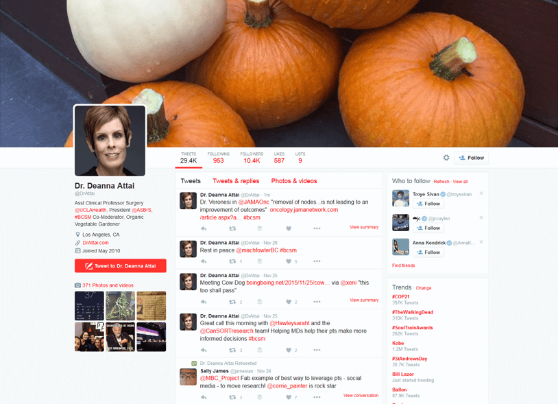Deanna Attai, M.D. twitter