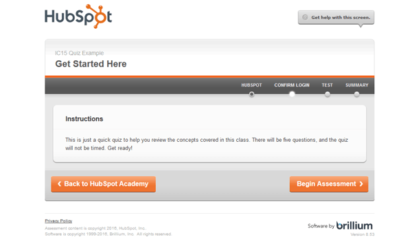 HubSpot Inbound Certification HubSpot Inbound Certification