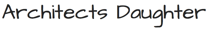 Architects Daughter font