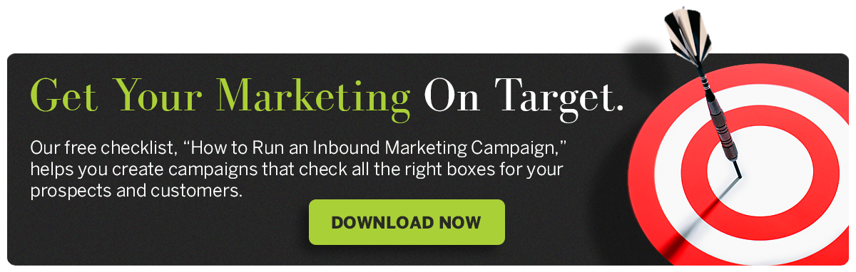 Free Checklist: How to Run an Inbound Marketing Campaign