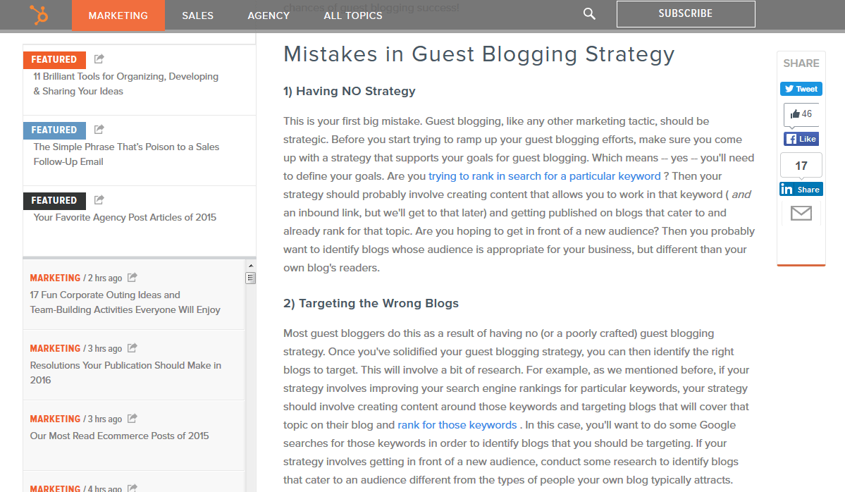 Blogs can be great resources for repurposing content.
